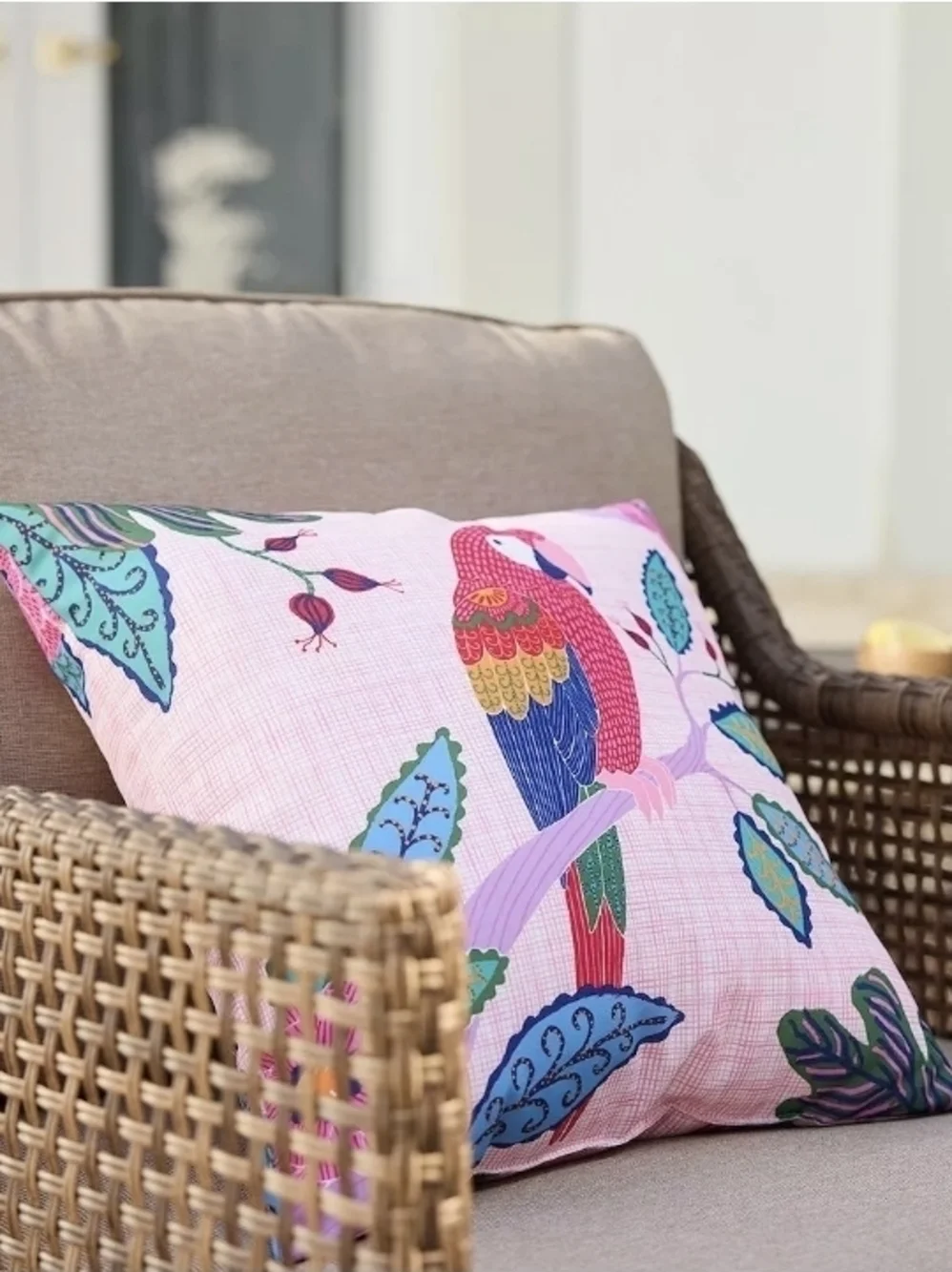 Sonoma Goods For Life® Parrot Indoor / Outdoor Throw Pillow - Picture 2 of 6